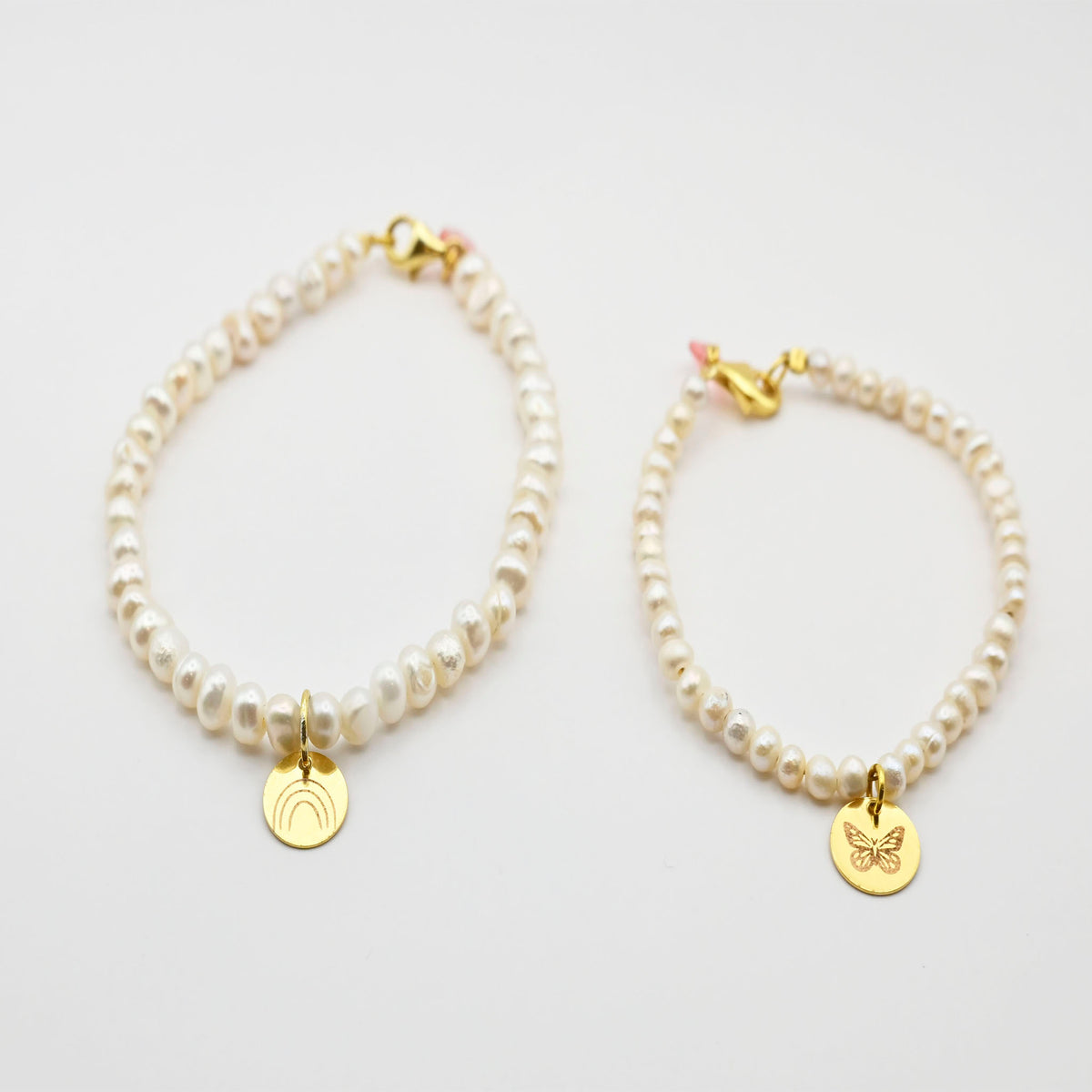 Freshwater Pearl Gold Vermeil Customisable Bracelet